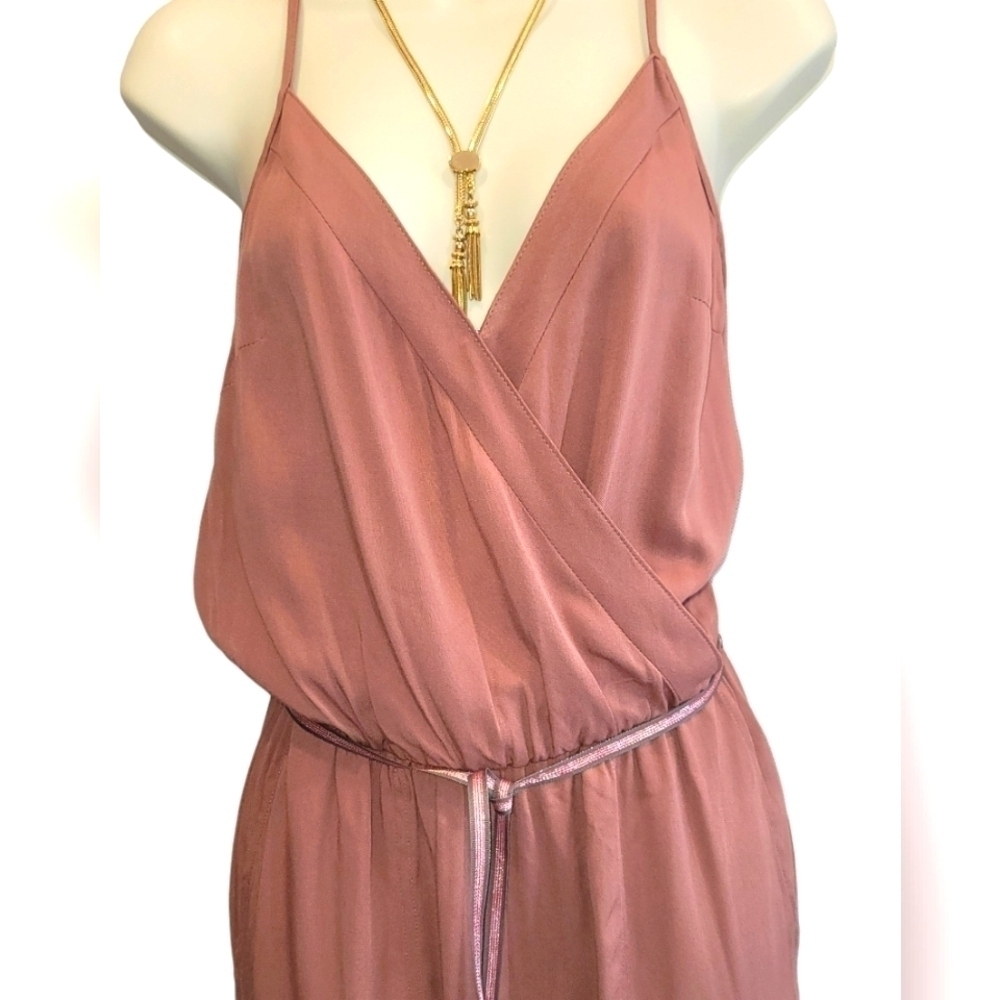 Spaghetti Strap Jumpsuit with Pockets and adjustable straps - Picture 4 of 8